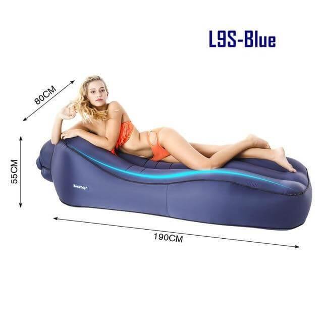 Inflatable Air Sofa Lounger | Quick-Fill | Beach, Camping & Travel