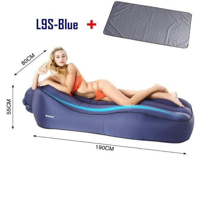 Inflatable Air Sofa Lounger | Quick-Fill | Beach, Camping & Travel