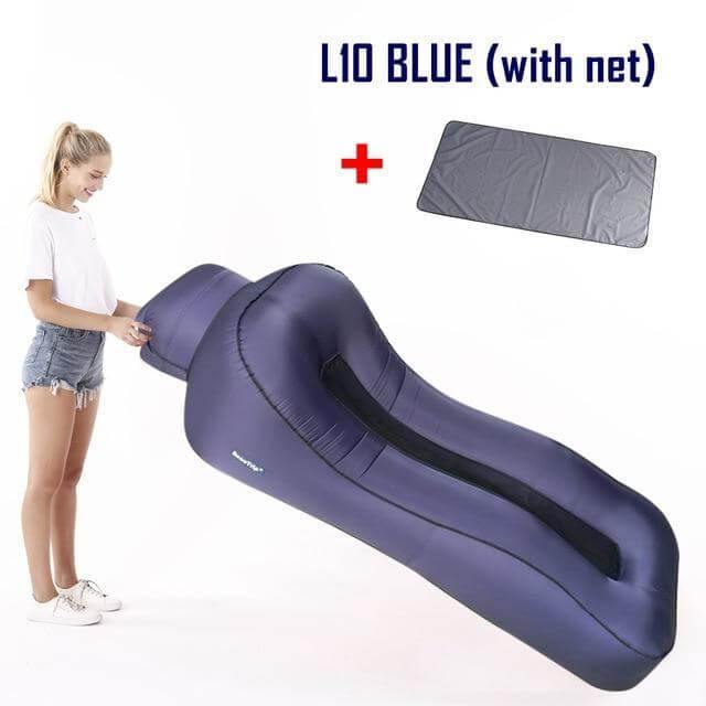 Inflatable Air Sofa Lounger | Quick-Fill | Beach, Camping & Travel