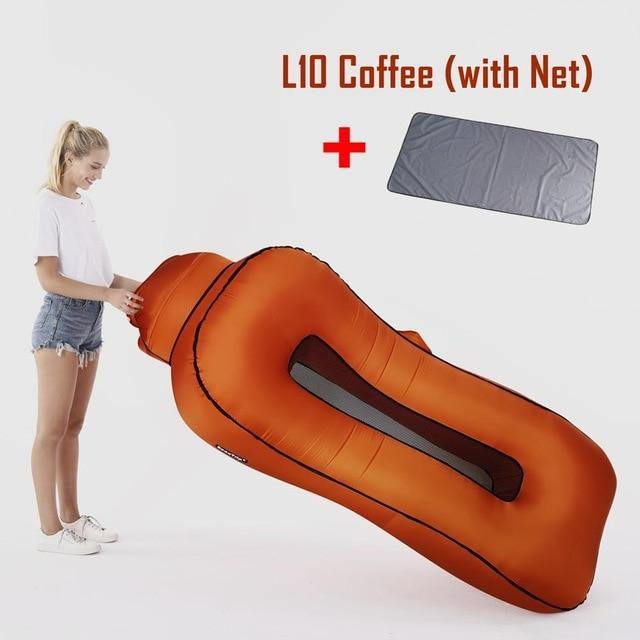 Inflatable Air Sofa Lounger | Quick-Fill | Beach, Camping & Travel