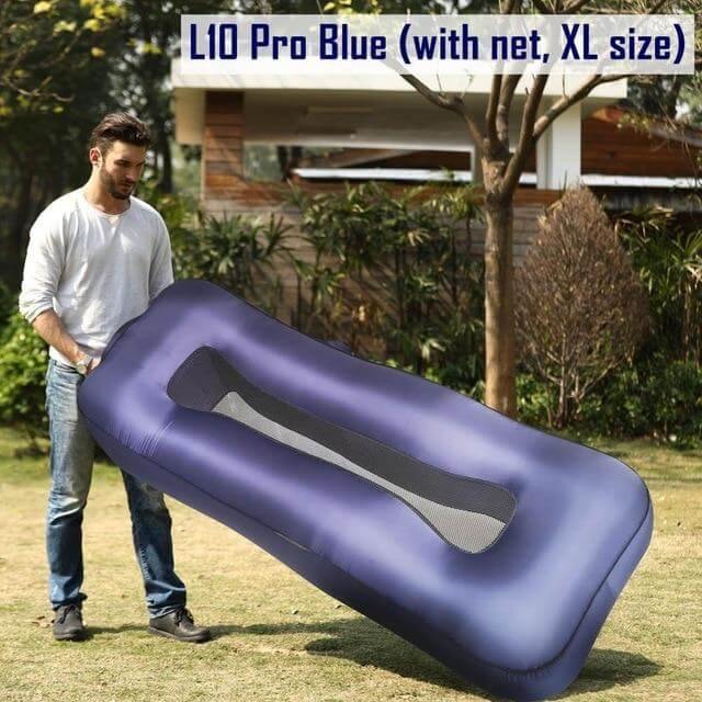 Inflatable Air Sofa Lounger | Quick-Fill | Beach, Camping & Travel