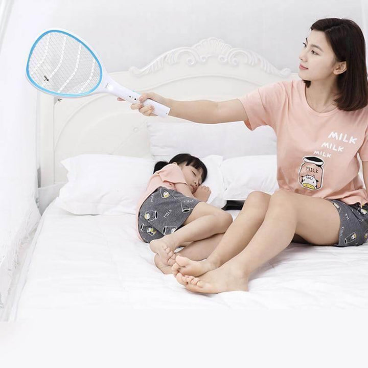 Electric Mosquito Zapper Racket | 2200V High-Voltage | Indoor & Outdoor