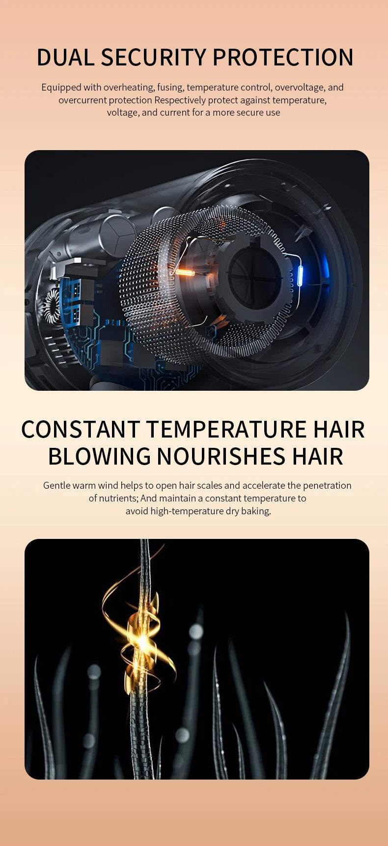 High-Speed Ionic Hair Dryer