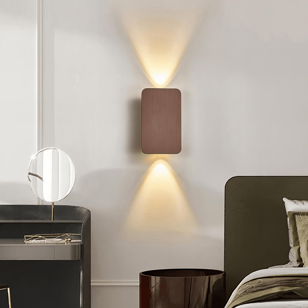 Modern LED Up Down Wall Light | Warm Ambient Glow | Hallway, Bedroom