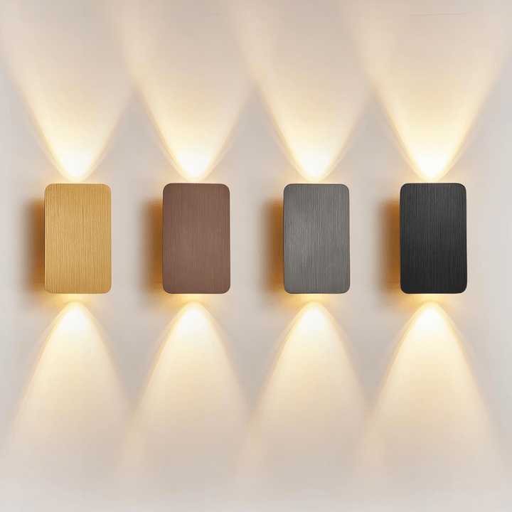 Modern LED Up Down Wall Light | Warm Ambient Glow | Hallway, Bedroom