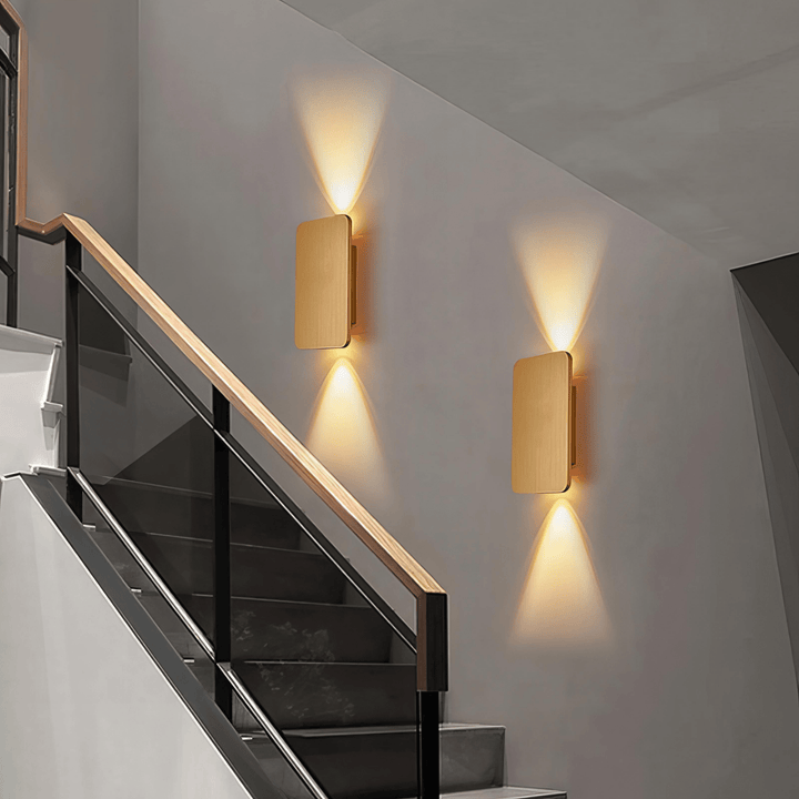 Modern LED Up Down Wall Light | Warm Ambient Glow | Hallway, Bedroom