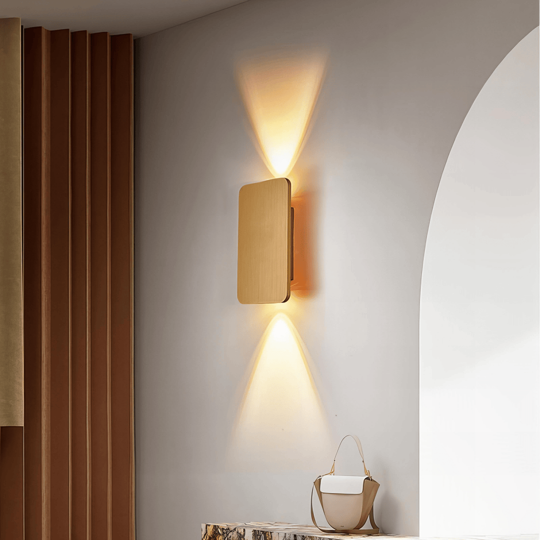 Modern LED Up Down Wall Light | Warm Ambient Glow | Hallway, Bedroom