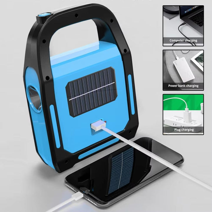 Solar Camping Lantern Flashlight