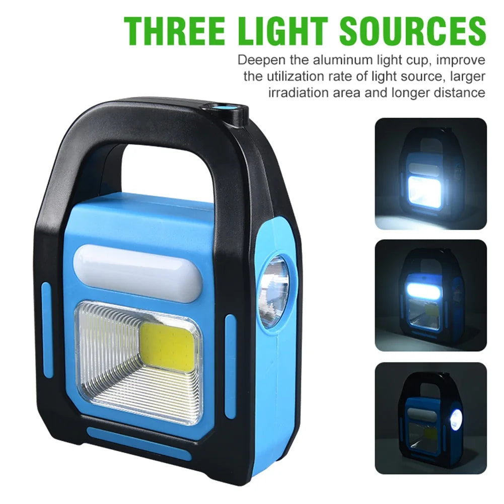 Solar Camping Lantern Flashlight