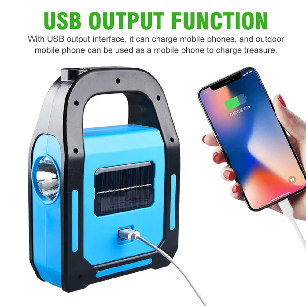 Solar Camping Lantern Flashlight