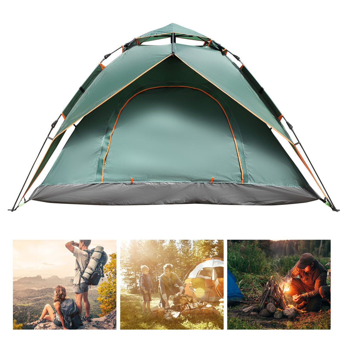 Instant Pop-Up Camping Tent: Waterproof Outdoor Shelter for Hiking