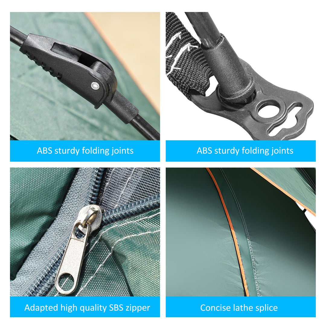 Instant Pop-Up Camping Tent: Waterproof Outdoor Shelter for Hiking