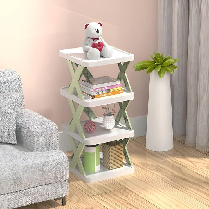 Shoe Rack Stand │ Stackable Space Saver │ Entryway Corner
