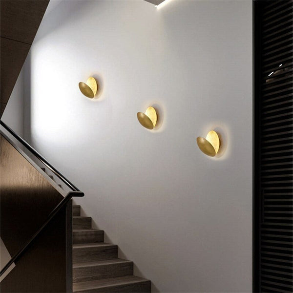 Moon Wall Lamp | Warm Ambient Glow | Bedroom & Living Room | Round