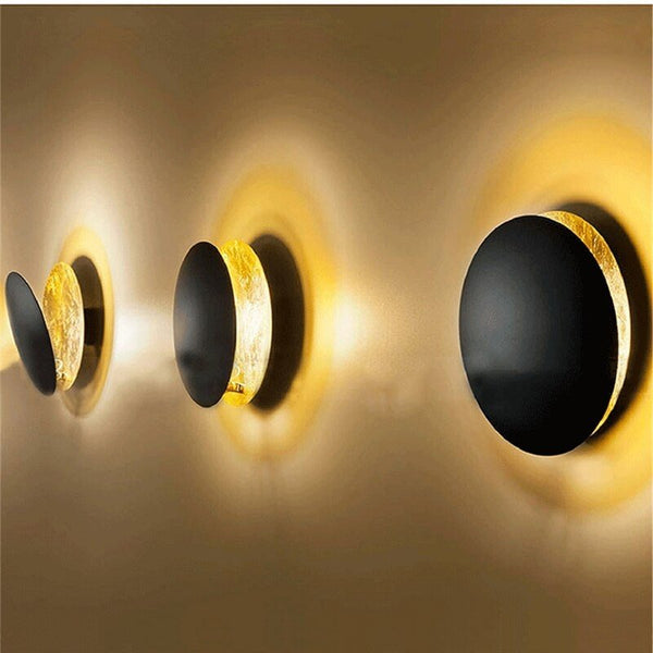 Moon Wall Lamp | Warm Ambient Glow | Bedroom & Living Room | Round