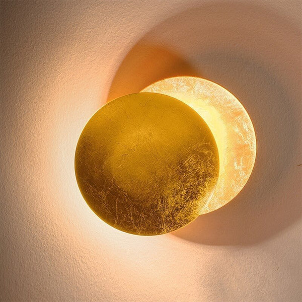 Moon Wall Lamp | Warm Ambient Glow | Bedroom & Living Room | Round