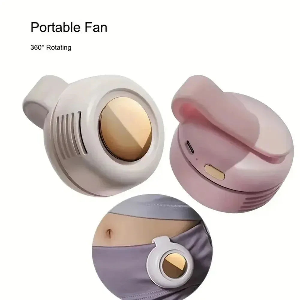 Portable Waist Fan | Hands-Free Cooling & 5H Battery | Outdoor & Travel