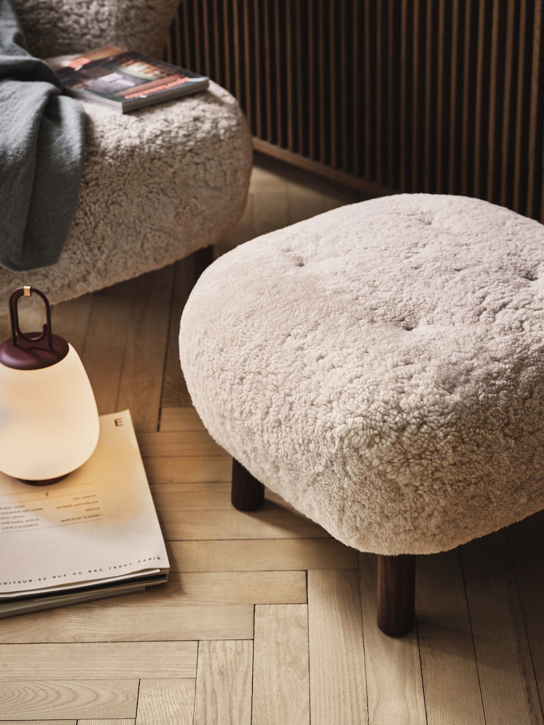 Portable Lantern Lamp │ Frosted Soft Light │ Patio & Bedside