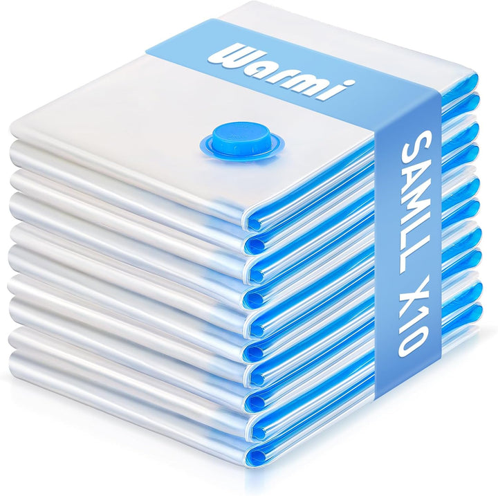 Vacuum Storage Bags │ Space Saving Seal │ Travel & Closet │ 10 Pack