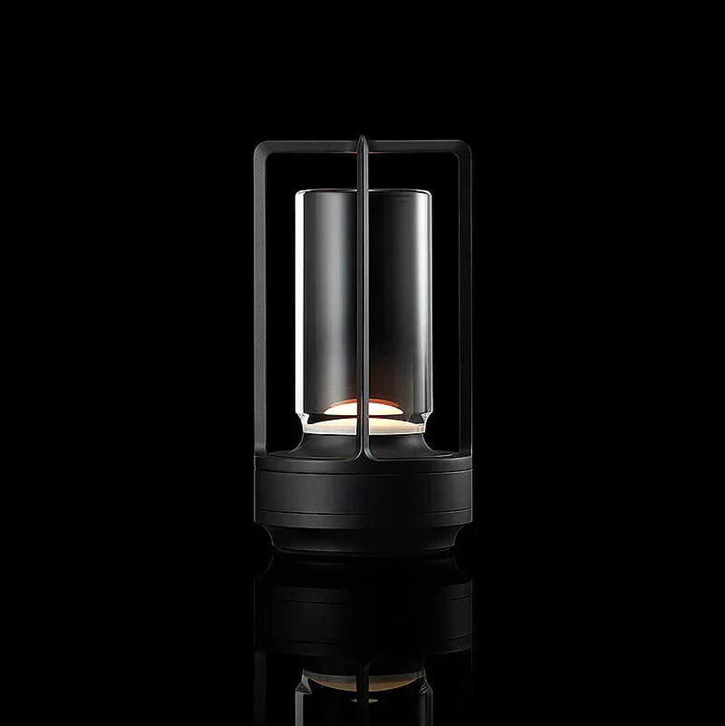 Modern Lantern Table Lamp | USB Rechargeable | Indoor, Patio & Camping