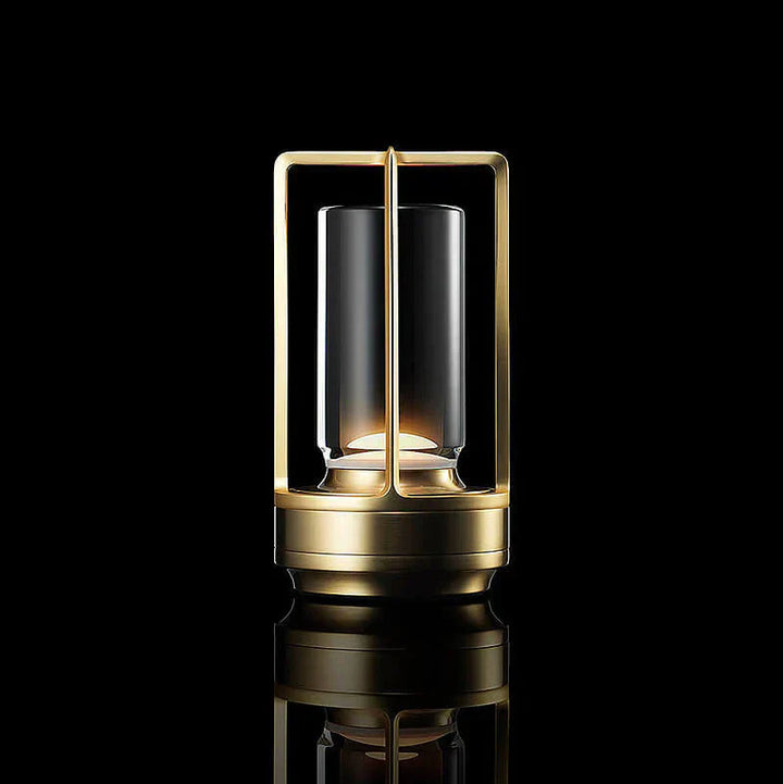 Modern Lantern Table Lamp | USB Rechargeable | Indoor, Patio & Camping
