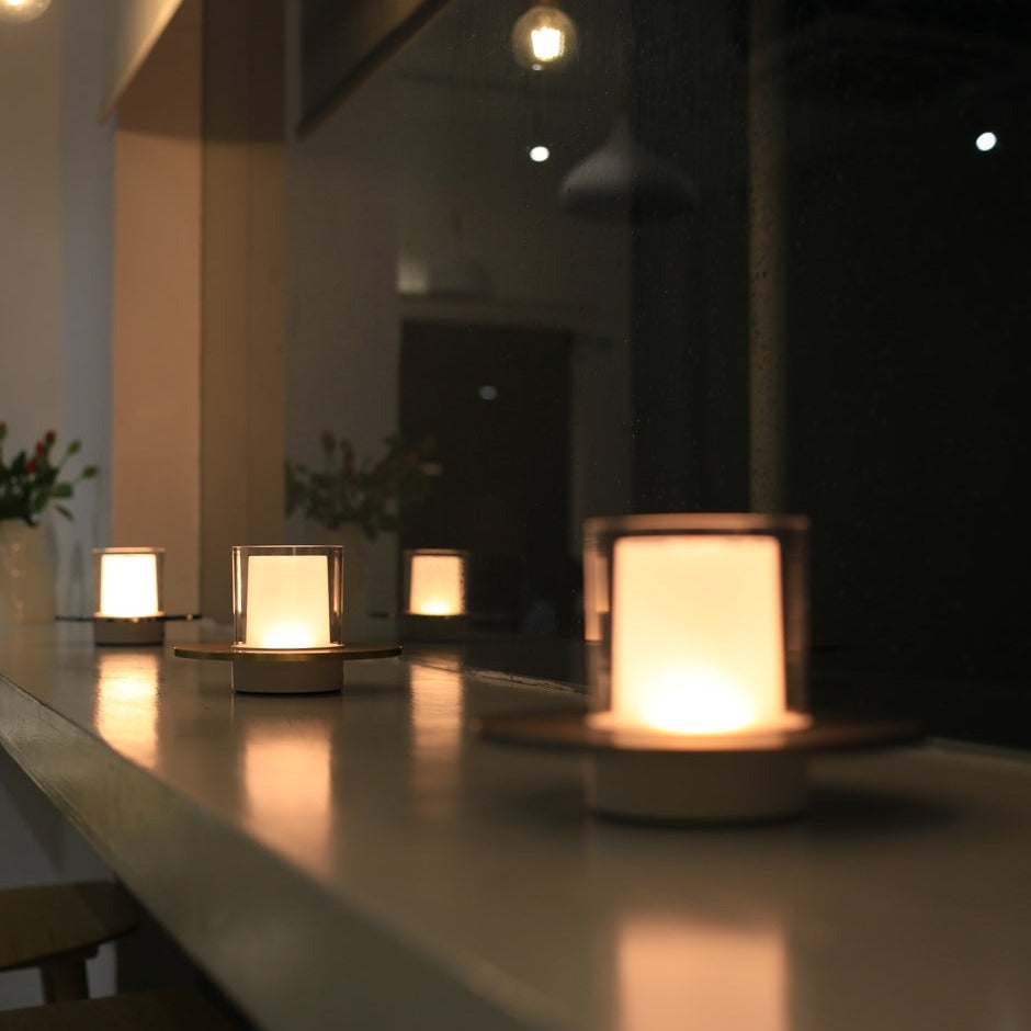 Wireless Candle Lamp | Rechargable Warm Glow | Nightstand & Living