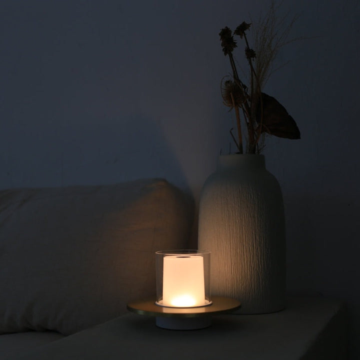 Wireless Candle Lamp | Rechargable Warm Glow | Nightstand & Living