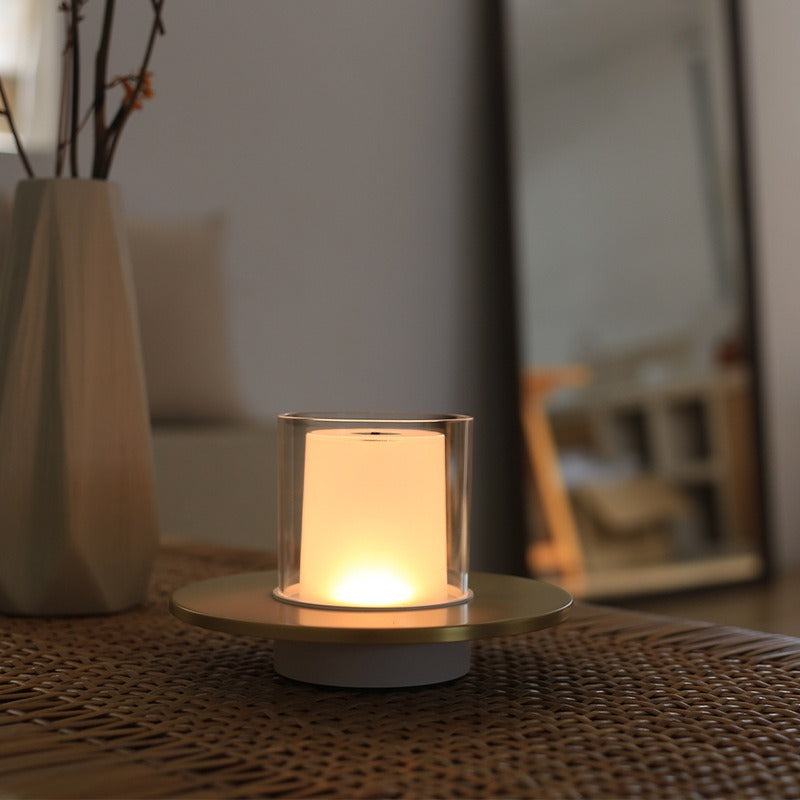 Wireless Candle Lamp | Rechargable Warm Glow | Nightstand & Living