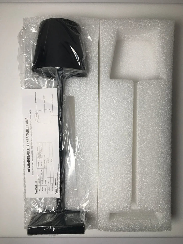 Minimalist Rechargeable Cordless Table Lamp