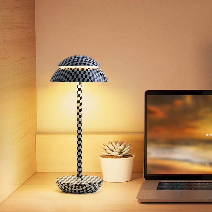 Mushroom Dome Cordless LED Desk Lamp