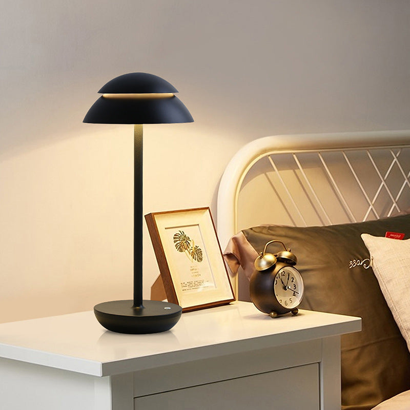 Mushroom Dome Cordless LED Desk Lamp