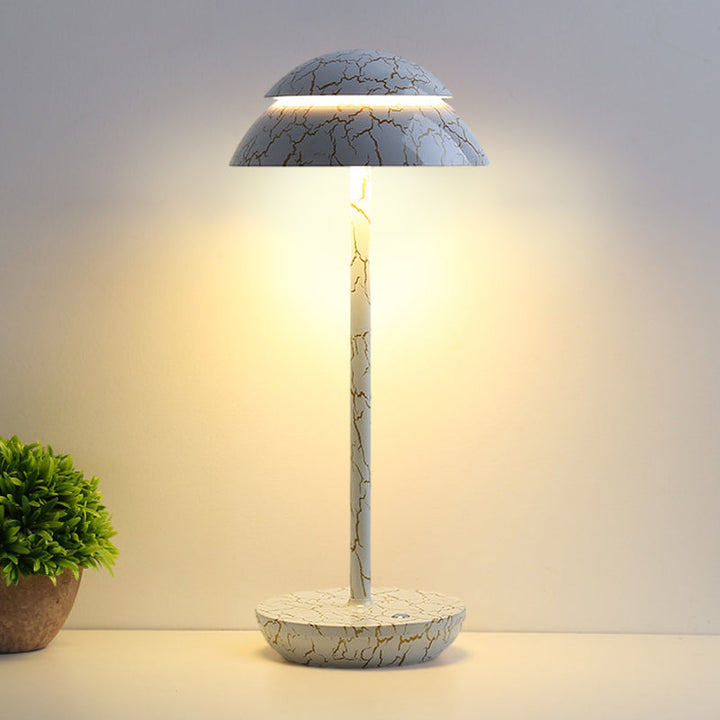 Mushroom Dome Cordless LED Desk Lamp
