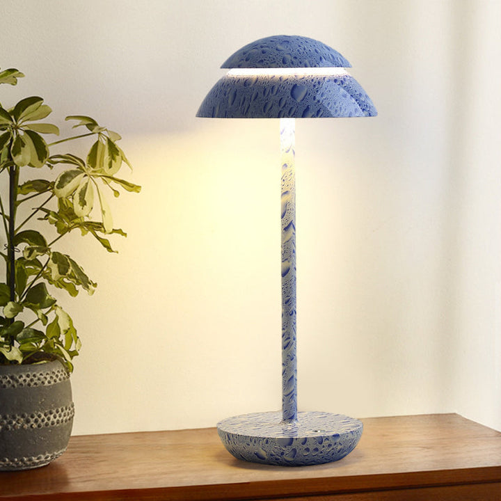 Mushroom Dome Cordless LED Desk Lamp