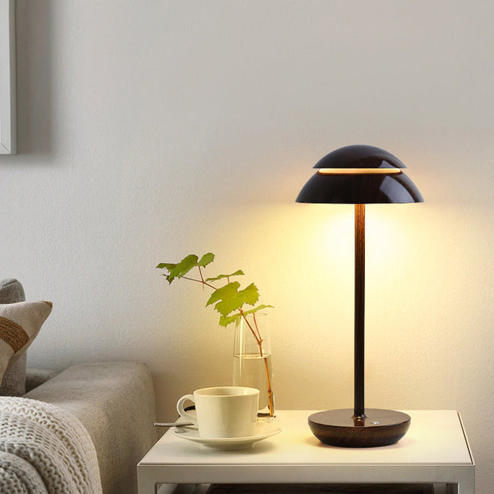 Mushroom Dome Cordless LED Desk Lamp