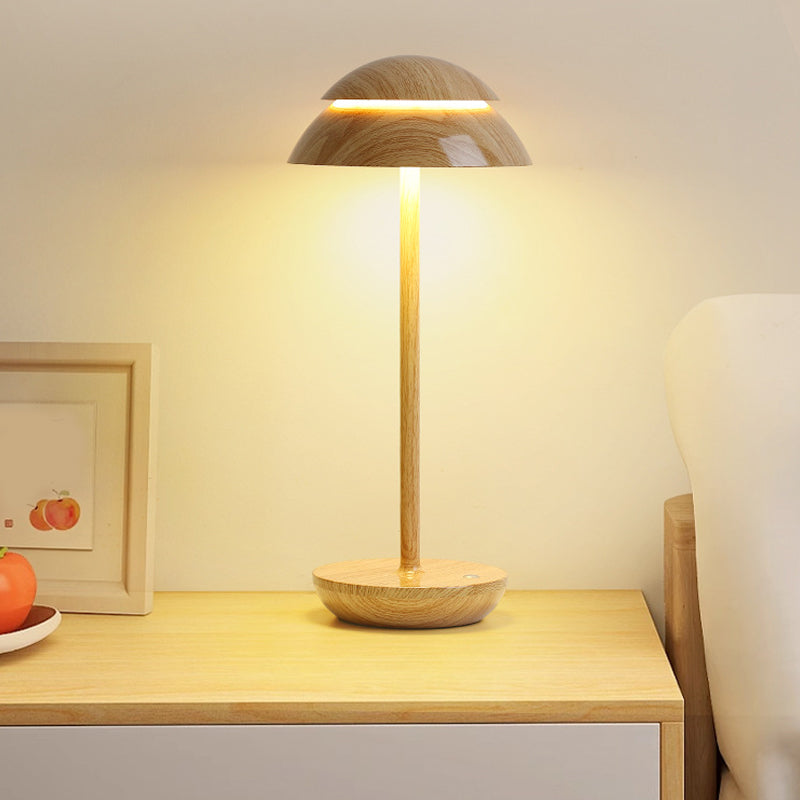 Mushroom Dome Cordless LED Desk Lamp