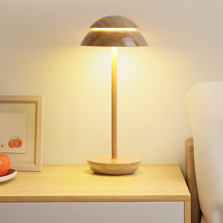 Mushroom Dome Cordless LED Desk Lamp
