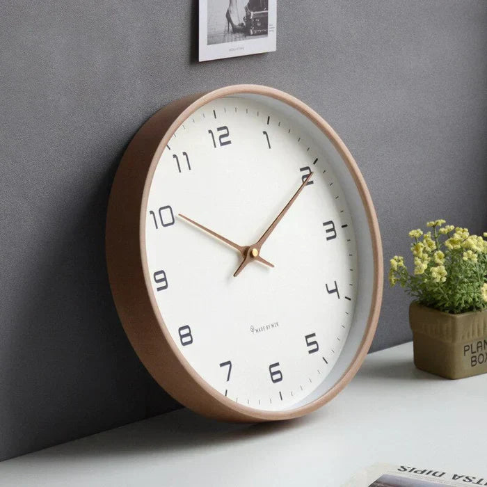 Wooden Silent Timepiece Wall Clock