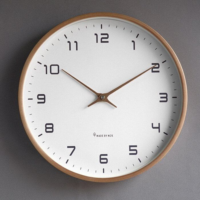 Wooden Silent Timepiece Wall Clock