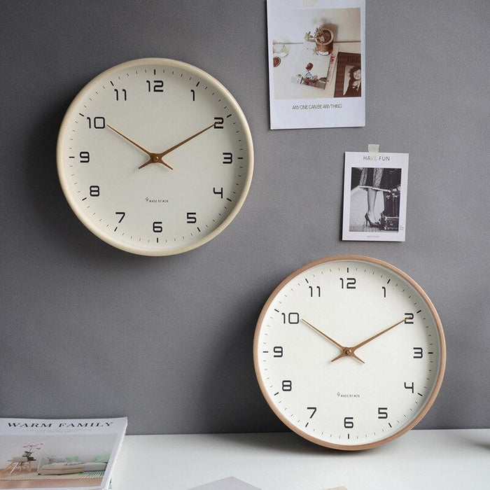 Wooden Silent Timepiece Wall Clock